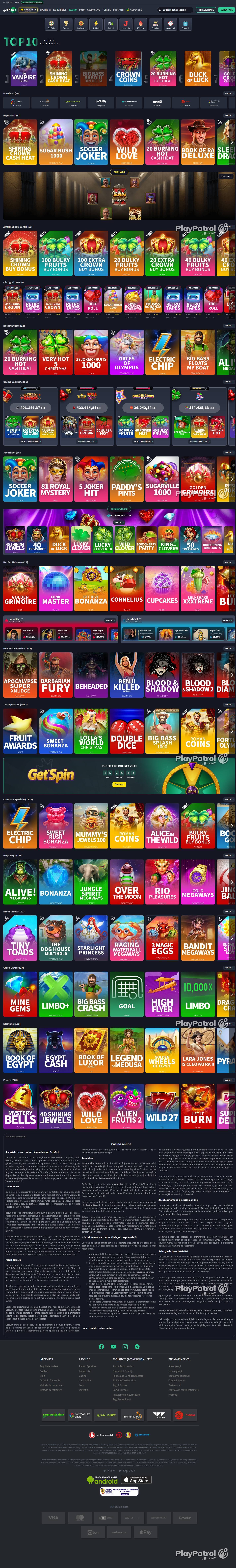 Full capture of Get's Bet recorded during the scan