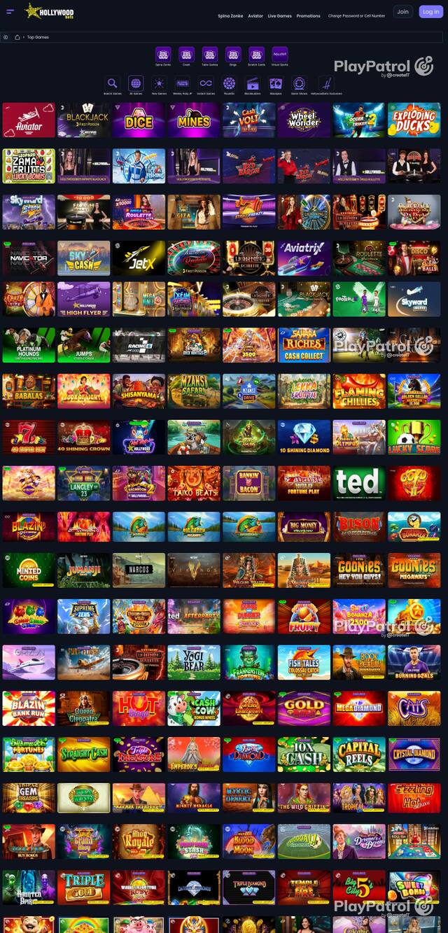 Capture of the front page of hollywoodbets.net (hollywoodbets.net) on 8 October 2026
