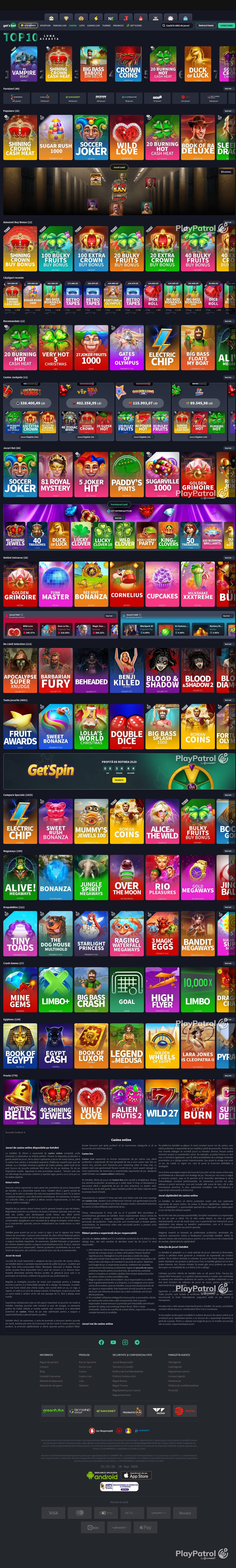 Open the capture of Get's Bet from 10 September 2026