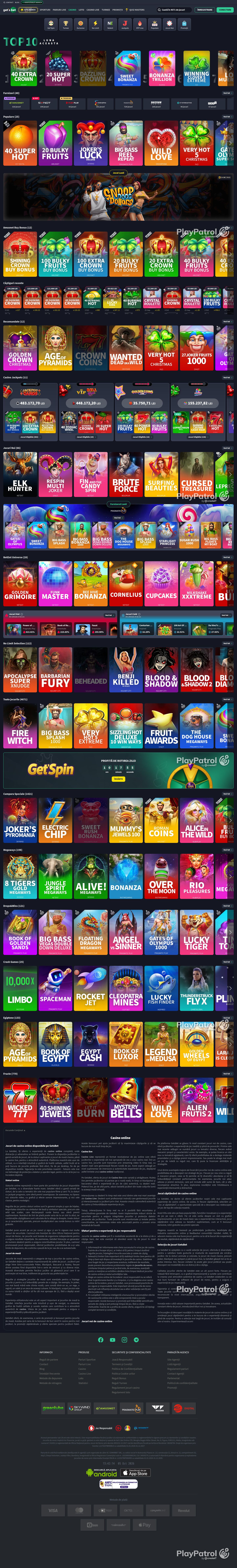 Full capture of Get's Bet recorded during the scan