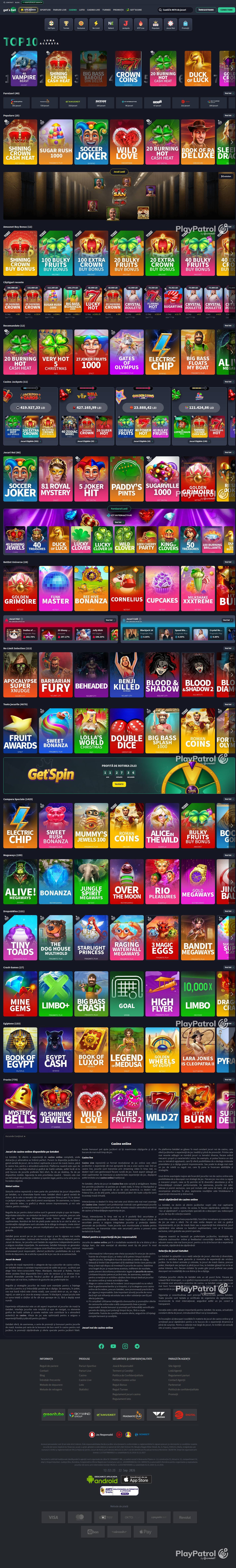 Full capture of Get's Bet recorded during the scan