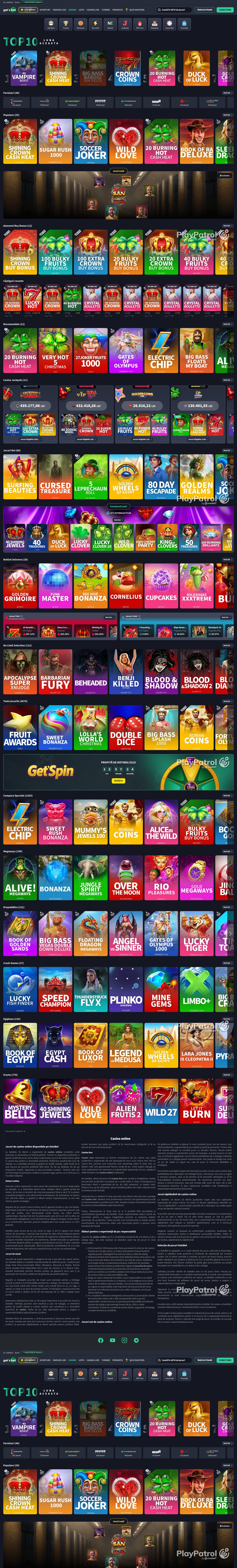Full capture of Get's Bet recorded during the scan