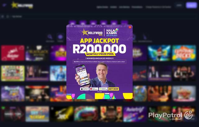 Capture of the front page of hollywoodbets.net (hollywoodbets.net) on 3 October 2026