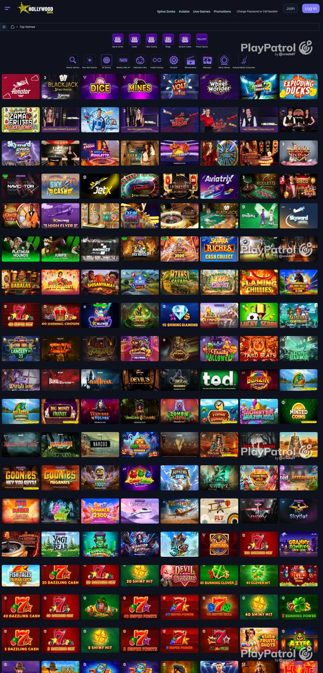 Capture of the front page of hollywoodbets.net (hollywoodbets.net) on 30 October 2026
