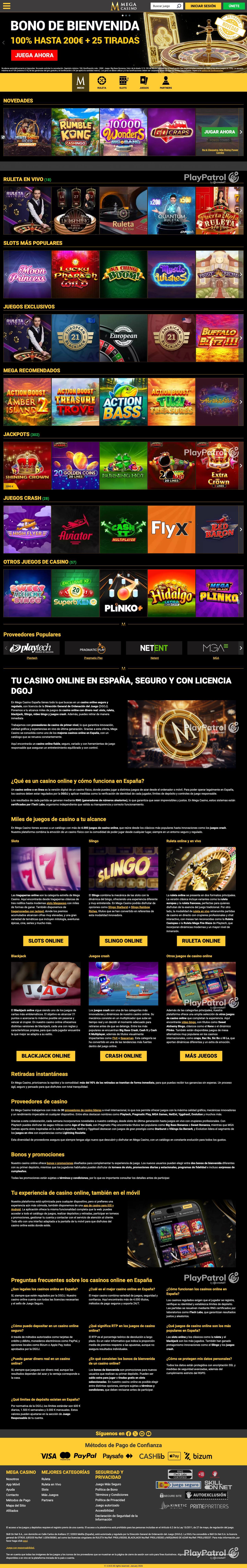 Open the capture of Mega Casinos from 31 August 2026