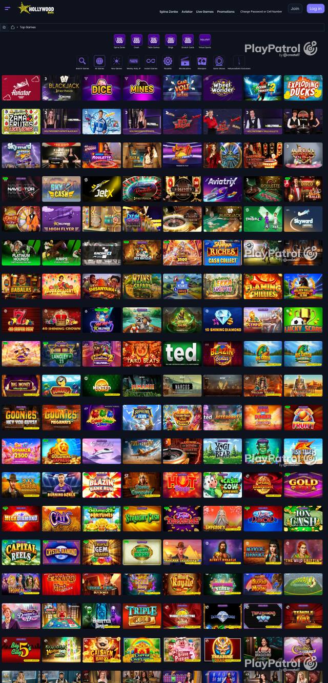 Capture of the front page of hollywoodbets.net (hollywoodbets.net) on 14 October 2026