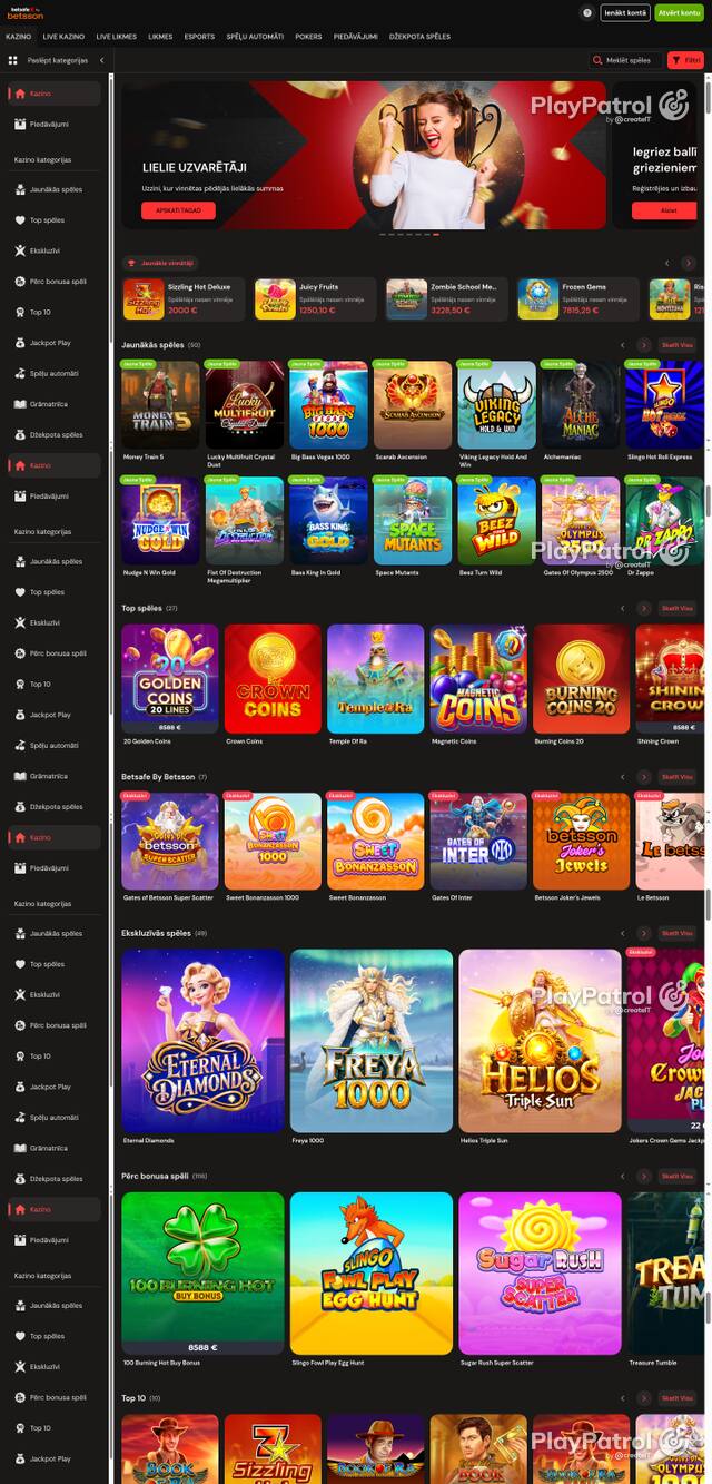 Front page of betsafe.com as captured on 28 October 2026