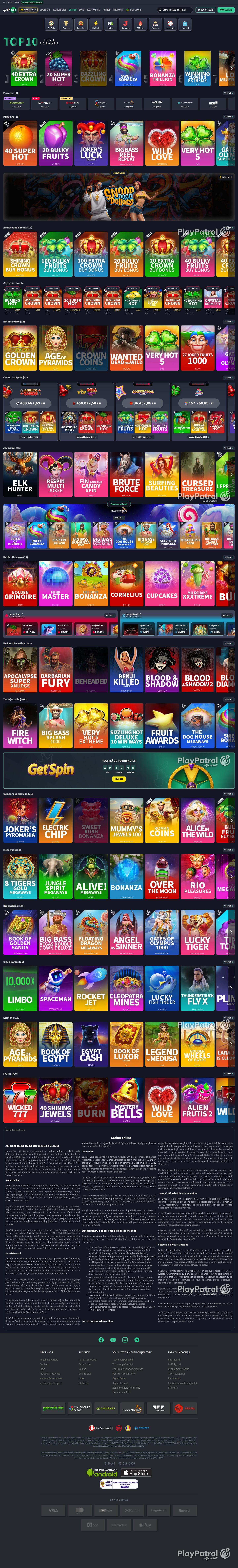 Full capture of Get's Bet recorded during the scan