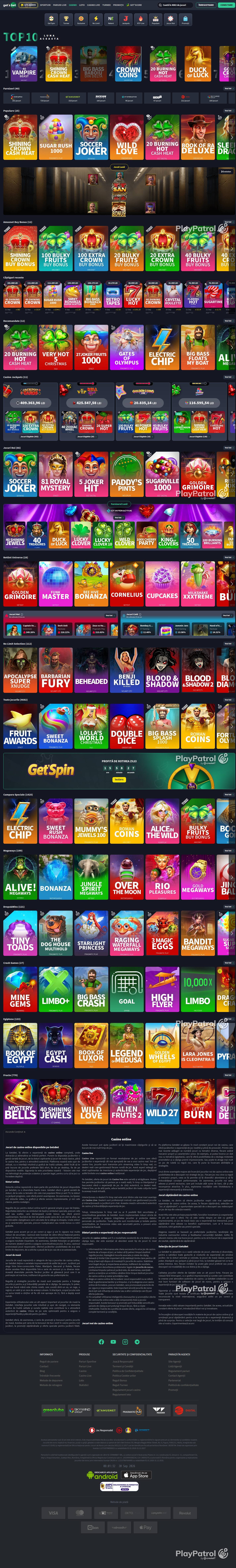 Full capture of Get's Bet recorded during the scan