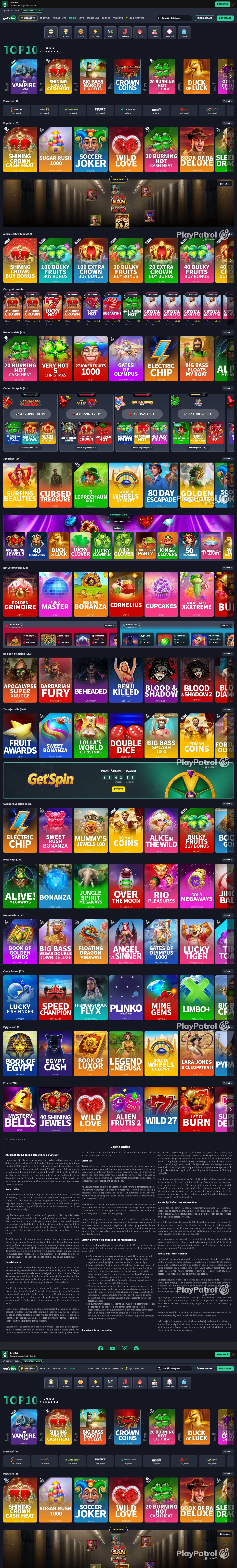 Full capture of Get's Bet recorded during the scan