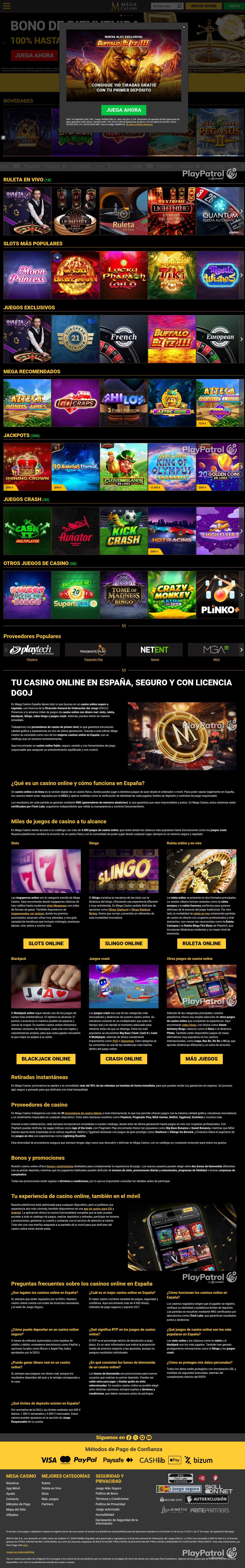 Open the capture of Mega Casinos from 17 September 2026