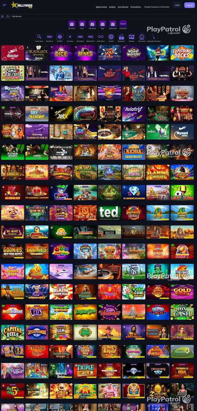 Capture of the front page of hollywoodbets.net (hollywoodbets.net) on 10 October 2026
